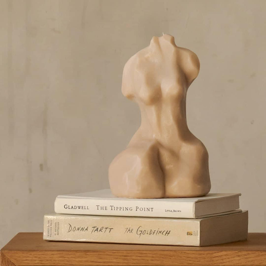 Bougie sculpture Delphina
