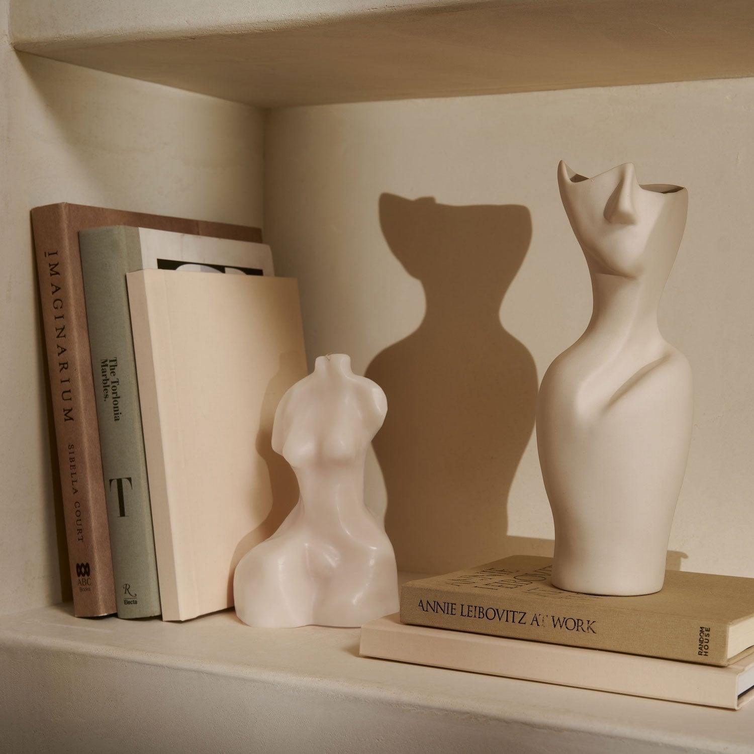 Bougie sculpture Delphina
