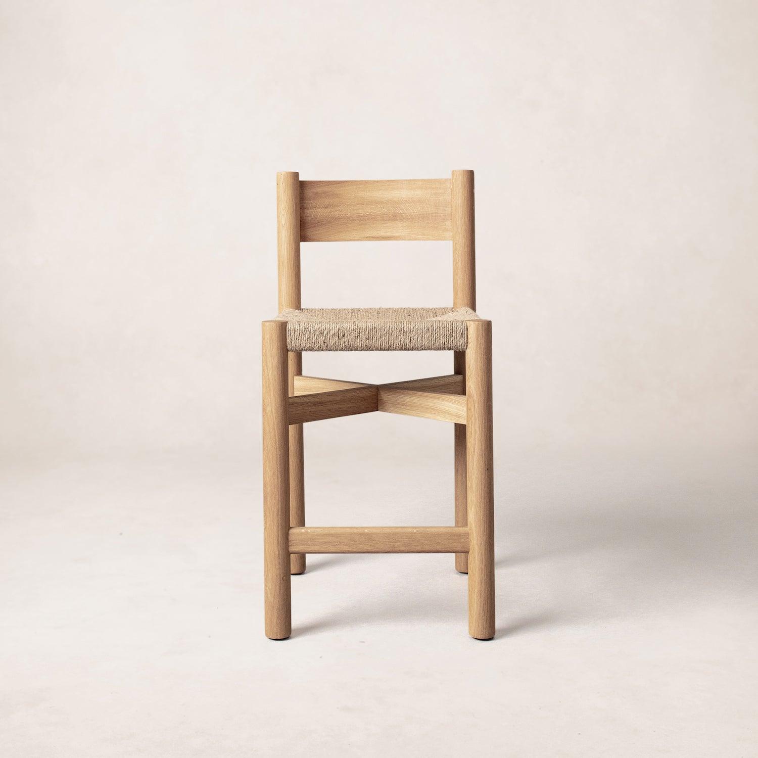 Tabouret de bar Nonna - Chêne chaud 