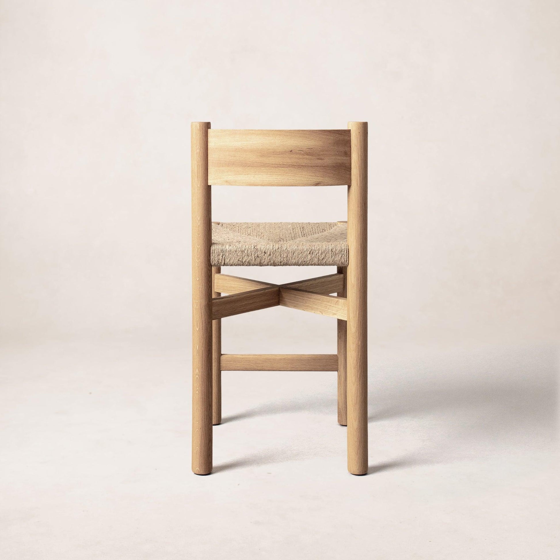 Tabouret de bar Nonna - Chêne chaud 