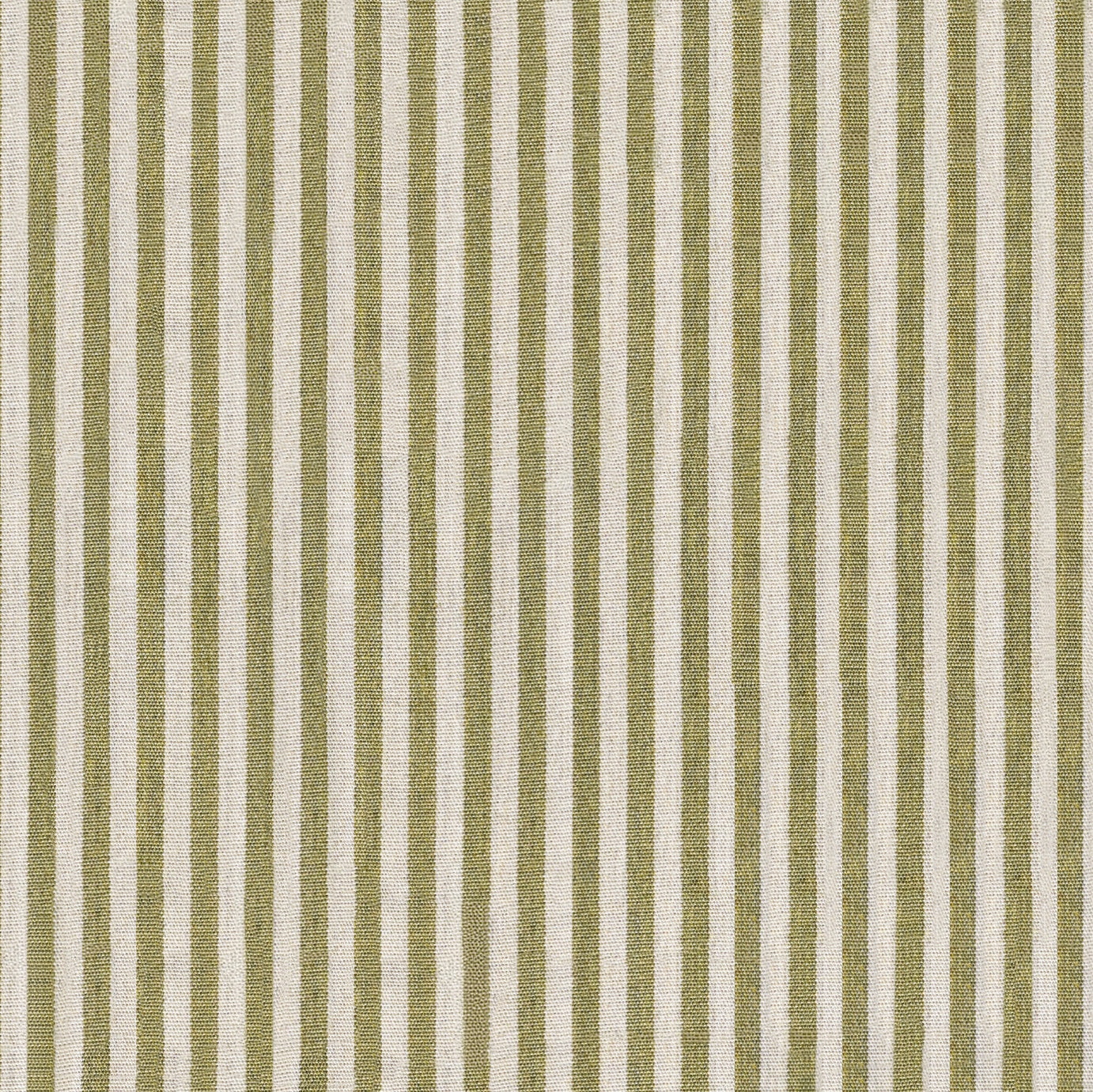 Échantillon de coussin d'extérieur rayé olive Provence