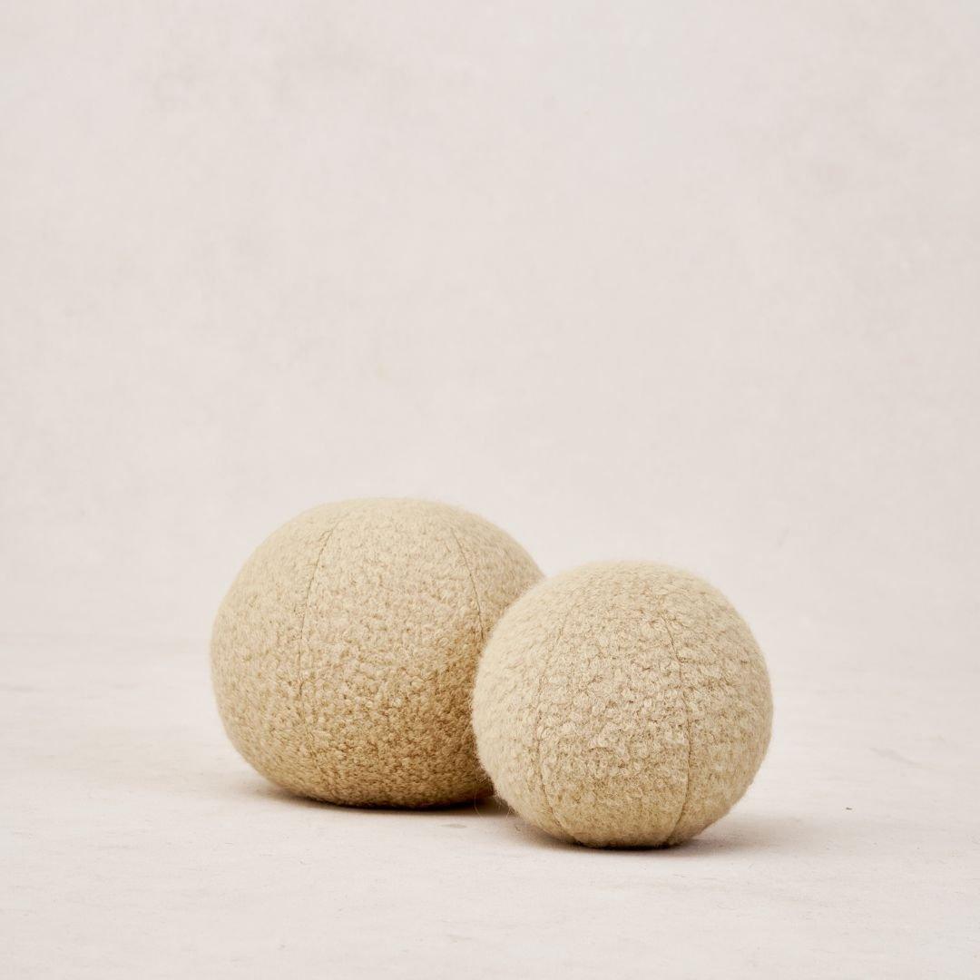 Coussin Teddy Sphere - Beige