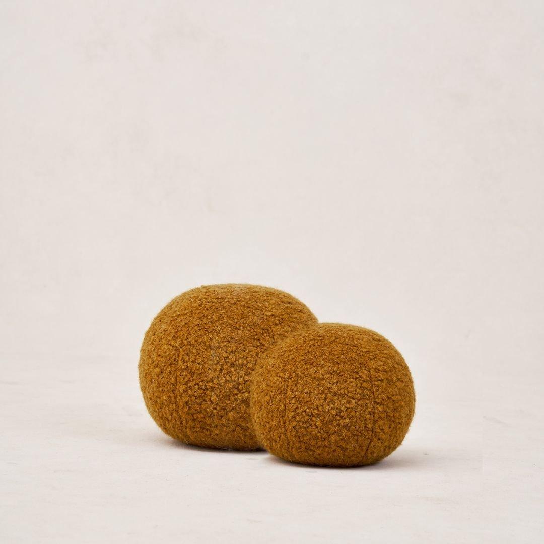 Coussin Teddy Sphere - Cuivre